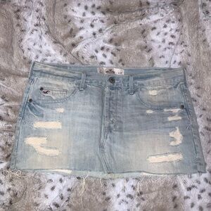 Hollister Denim Mini Skirt